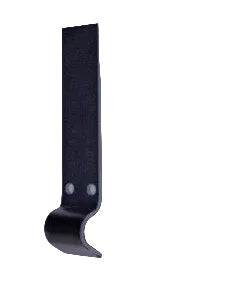 steel bracket on white background