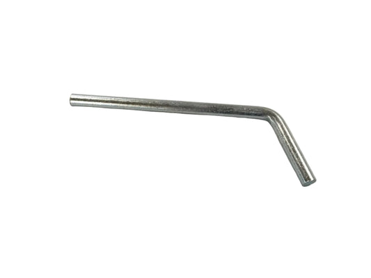 steel elbow for tarp bow on white background