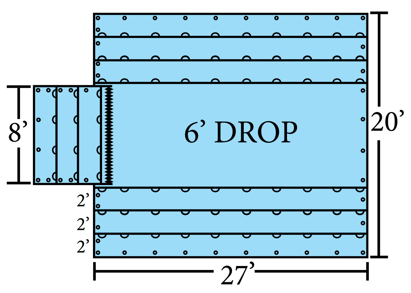Lumber Tarp with Flap