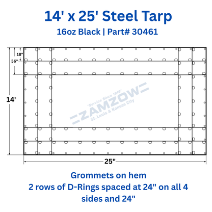 Steel Tarp - No Flap