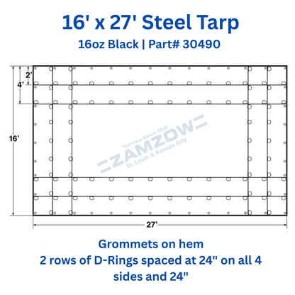 Steel Tarp - No Flap