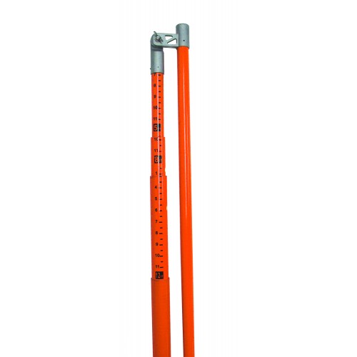 Load Measuring Stick, EZ-Flip 15' Fiberglass Telescoping (52.5 to 15')
